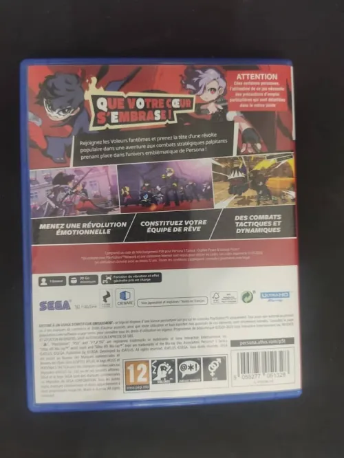 Persona 5 Tactica ps5 neuf