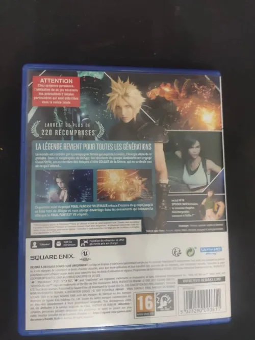 Final Fantasy 7 ps5 neuf 
