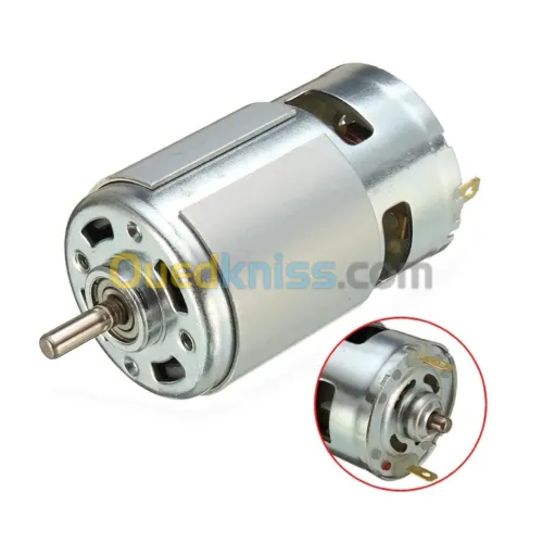 775 DC Motor DC 12V a 36V 3500 a 9000 RPM Ball