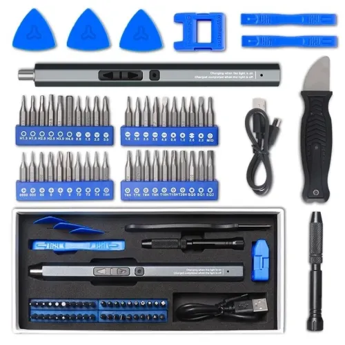 Kit de tournvise 50 in 1 pour réparateur mobile