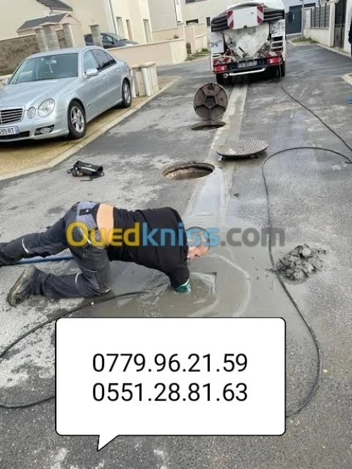 Service Débouchage Canalisation Et Vidange Des Fosses Septiques