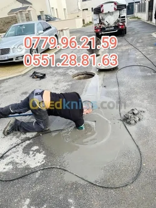 مؤسسة تفريغ وتنضيف البالوعات وقنوات الصرف الصحي 
