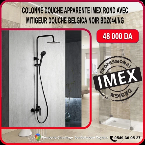 Robinetteries IMEX colonne/Mitigeur