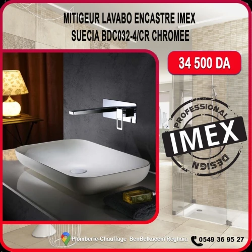 Robinetteries IMEX colonne/Mitigeur