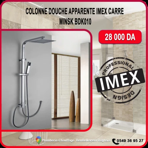 Robinetteries IMEX colonne/Mitigeur