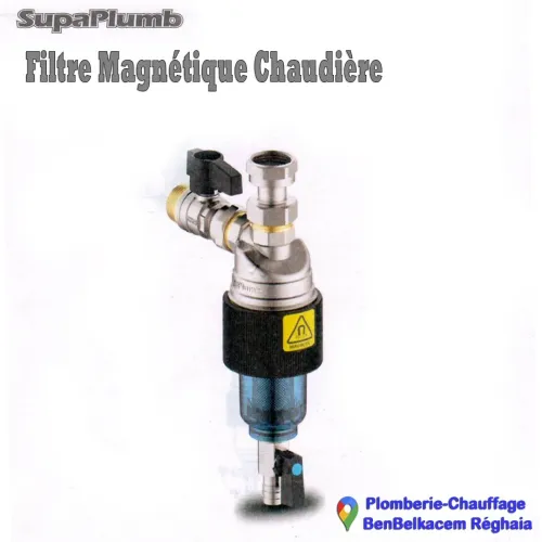FILTRE MAGNÉTIQUE SUPAPLUMB À CARTOUCHE POUR CHAUDIÈRE