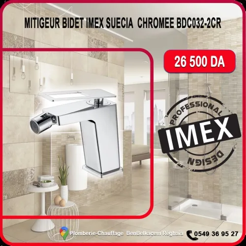 Robinetteries IMEX colonne/Mitigeur