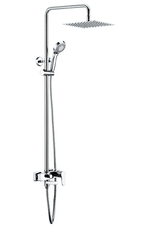 COLONNE BARRE DE DOUCHE MONOCOMMANDE CHROMÉE SÉRIE BRISTOL MARQUE IMEX MADE IN ESPAGNE 