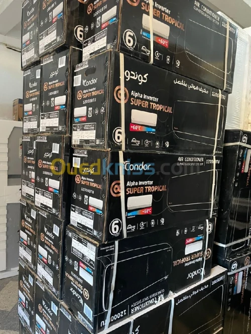 CLIMATISEUR CONDOR 12000 BTU SMART SUPER TROPICAL INVERTER 
