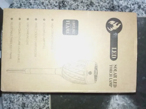 Torche lampe/ Solar led
