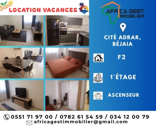 Location vacances Appartement F2 Béjaïa Bejaia