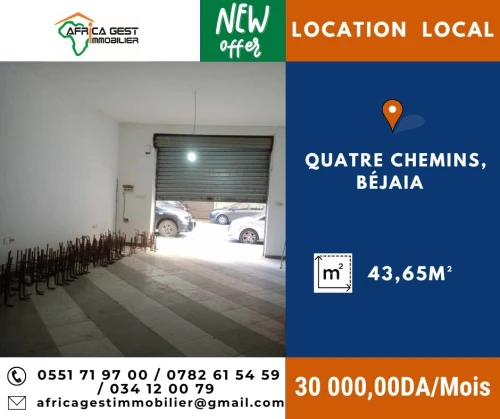 Location Local Béjaïa Bejaia