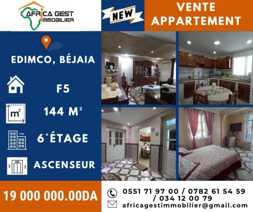 Vente Appartement F4 Béjaïa Bejaia
