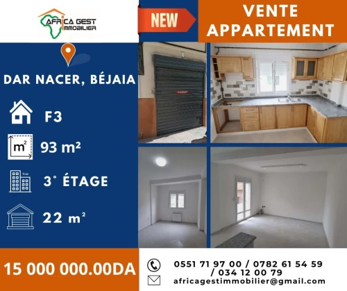 Vente Appartement F3 Béjaïa Bejaia 4