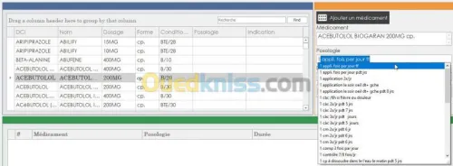 Logiciel de gestion de cabinet médical ORL