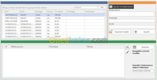 Logiciel de gestion de cabinet médical ORL