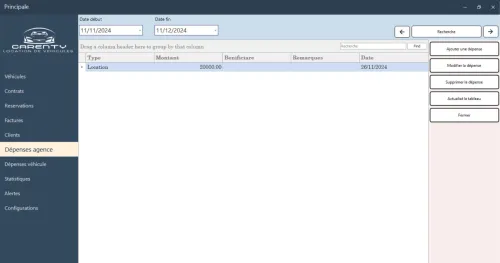 Logiciel de Gestion pour Agence de Location de Véhicules  نظام إدارة لوكالة تأجير السيارات