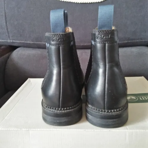 Bottine Boots Clarks en cuir