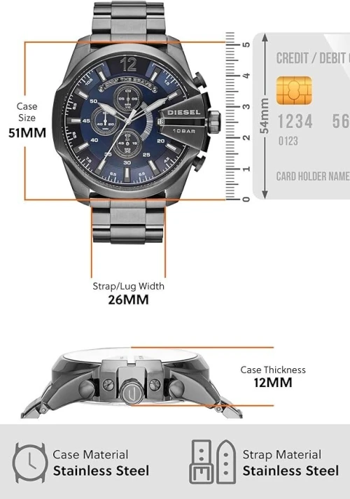 Montre diesel homme original Venu de France