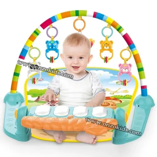 Tapis d'éveil piano pour bébé 4 en 1