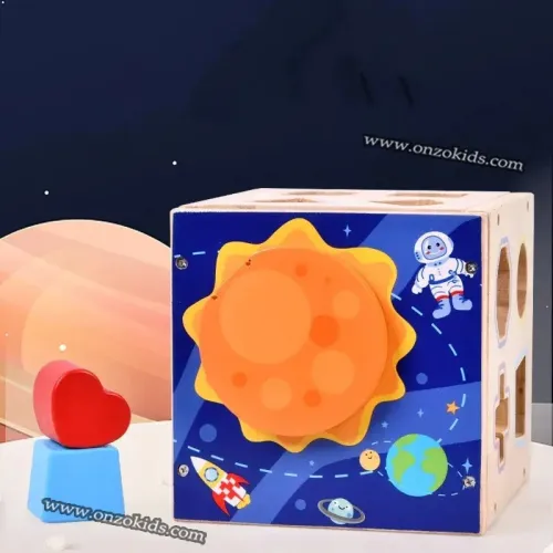 Blocs de construction géométriques assortis pour enfants