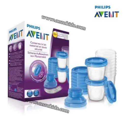 Pots de conservation du lait maternel -Philips Avent