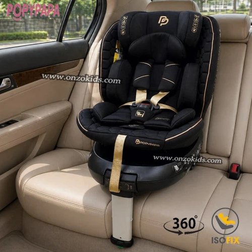 Siège Auto ISOFIX pivotant 360 Avec Bras De Fixation 0-36 kg - POPYPAPA