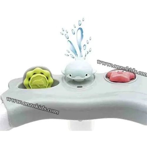 Siège de bain avec tablette rabattable - Olmitos