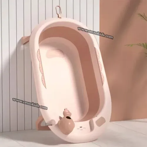 Baignoire pliable avec coussin réducteur confortable