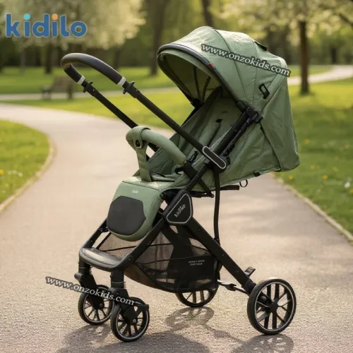 Poussette compacte valise réversible de luxe - Kidilo