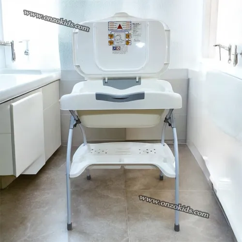 Baignoire, Table à langer 2en1 anatomique pour bébé ELIOS