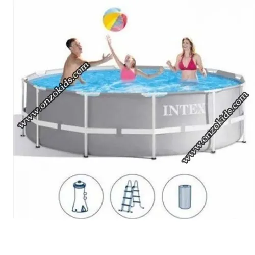 Piscine Prism Frame 366 X 99 cm, cartouche de filtration  Intex
