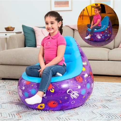 Fauteuil Gonflable avec LED Violet Astro Glow - Bestway