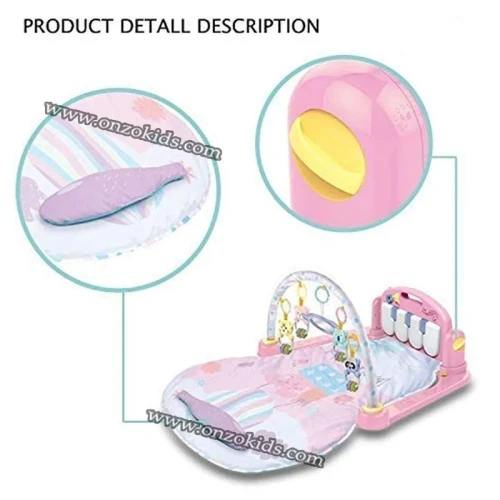 Tapis d'éveil Piano Multifonction pour bébé