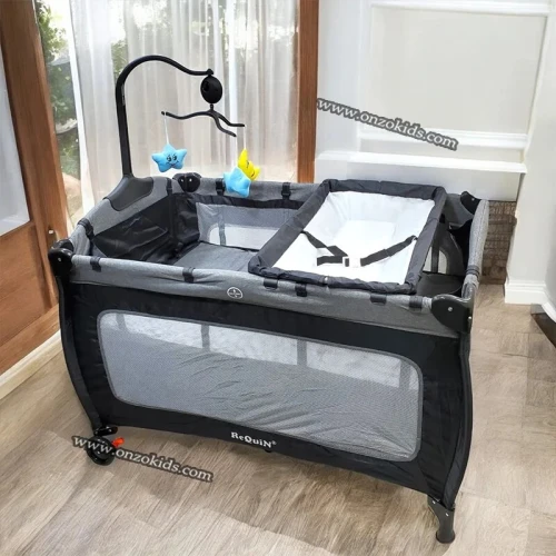 Lit Parc 2 Niveaux pour bébé - DUBOIS