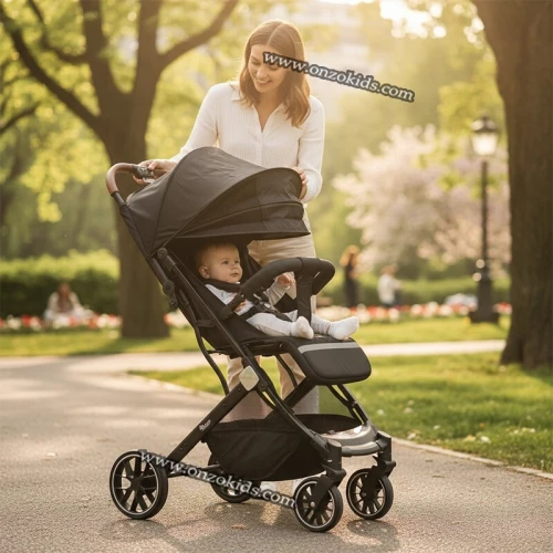 Poussette de voyage compacte pour bébé-Requin