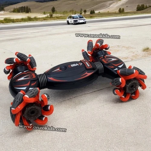 Voiture de course télécommendée avec batterie rechargeable
