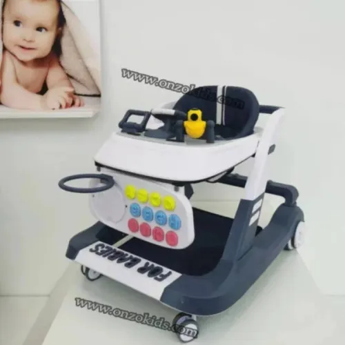  Trotteur dactivité multifonctionnel avec jeux pour bébé