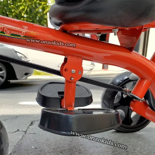 Vélo poussette avec auvent musical