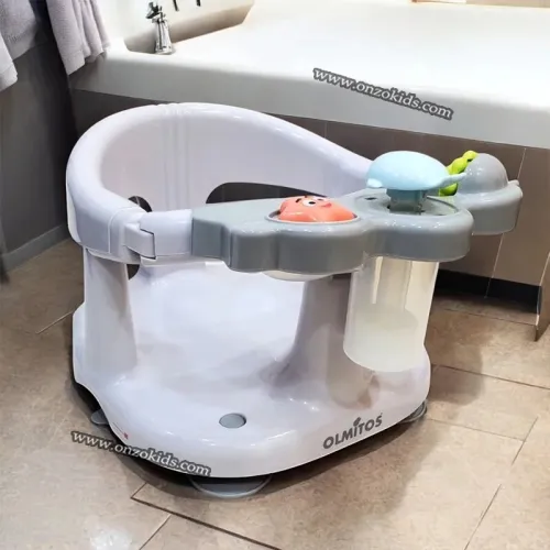 Siège de bain avec tablette rabattable - Olmitos