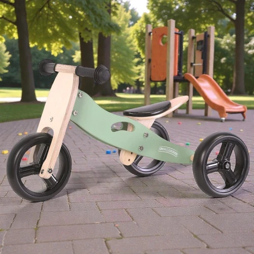 Tricycle en Bois 2-en-1 - Free ON