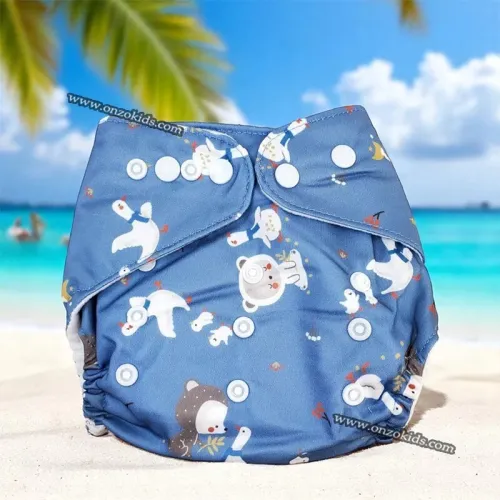 Couche piscine pour bébé lavable et réglable