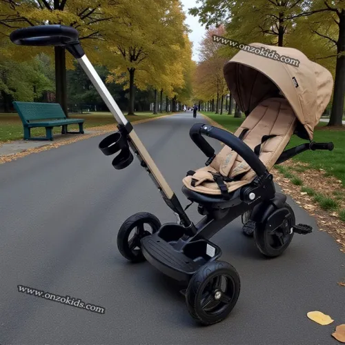 Vélo Poussette Tricycle évolutif 360 pour bébé - kidilo