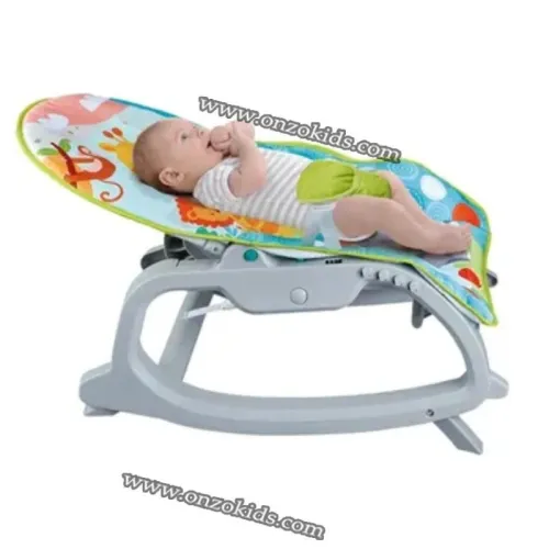 Transat musical vibrant pour bébé avec table CARDANO