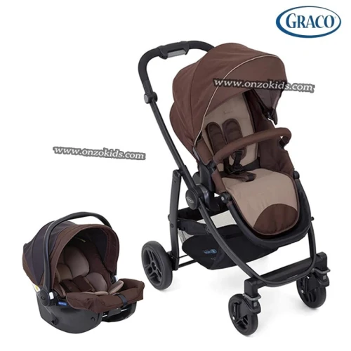 Poussette Réversible Evo Duo Avec Base SnugRide Pour Bébé - Graco