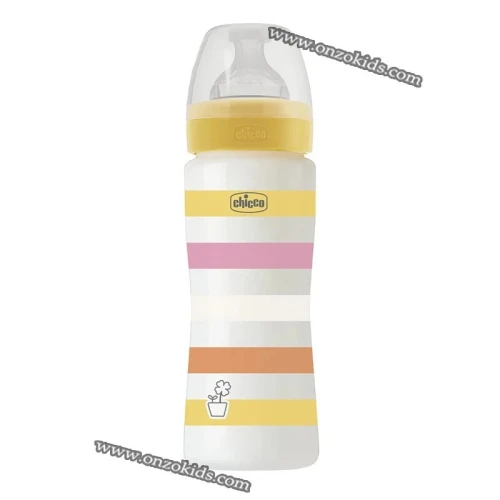 Biberon Well-Being en plastique -330 ml - Chicco
