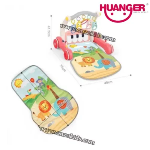 Tapis avec Barre de Traction 2en1 Piano Huanger