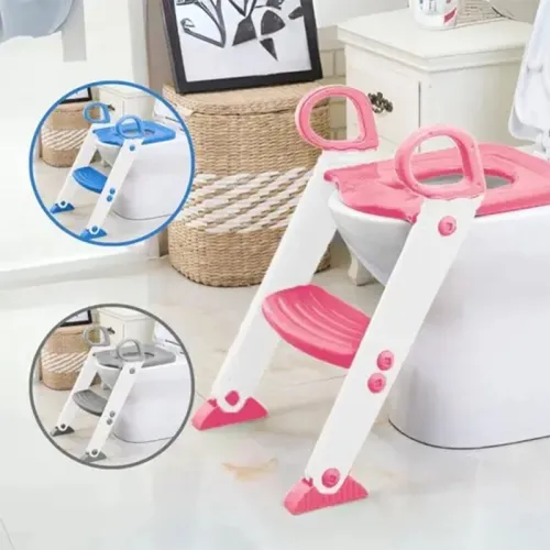 Réducteur de toilette avec marche pied pour enfants - Papita