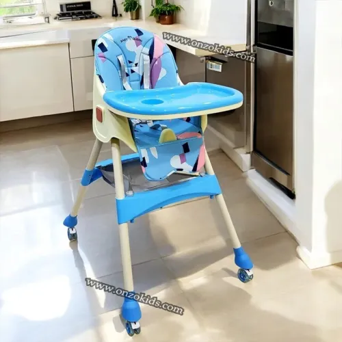 Chaise haute réglable au 02 niveaux pour bébé - Cake