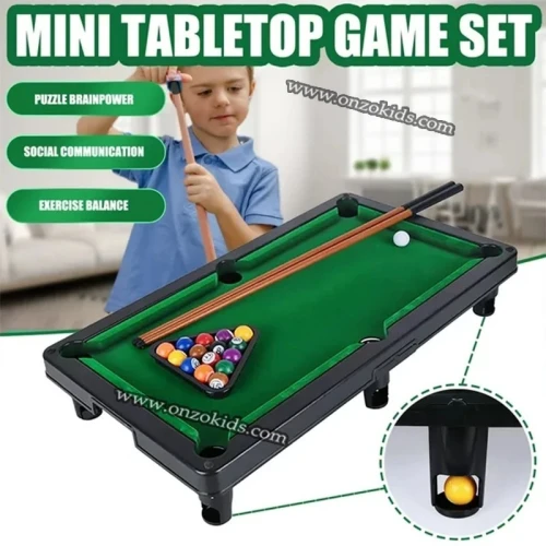 Mini table de billard pour enfants